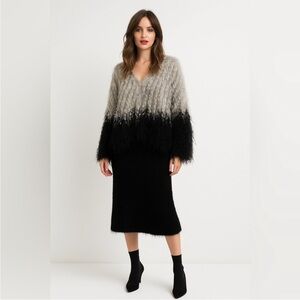 Zara Funky Fuzzy Cardigan